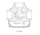 1/2" Brass 3 Way Electric Ball Valve - 3 Wire 1/2" Brass 3 Way Electric Ball Valve - 3 Wire