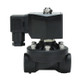Black, PA66 Engineered Plastic Solenoid Valve, DIN 43650A Coil, Class H, NEMA 4 Enclosure Black, PA66 Engineered Plastic Solenoid Valve, DIN 43650A Coil, Class H, NEMA 4 Enclosure