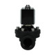 Black, 20mm orifice, Engineered Nylon Plastic (PA66) electric solenoid valve Black, 20mm orifice, Engineered Nylon Plastic (PA66) electric solenoid valve