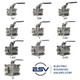 Electricsolenoidvalves.com 3 piece manual ball valve sizes from 1/4" to 3" Electricsolenoidvalves.com 3 piece manual ball valve sizes from 1/4" to 3"