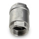 Top view of NPT Stainless steel spring check valve