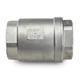 2" CF8 spring check valve - spring loaded
