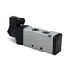 TEMCo 110V AC Solenoid Valve – 5 Port 4 Way 2 Position 1/8 NPT Pneumatic Control