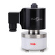 Industrial-grade pcf-10 3/8 inch NPT PTFE anti-corrosive solenoid valve by Atlantic Valves for compact process control.