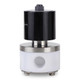 Industrial-grade 3/4 inch NPT PTFE solenoid valve, SKU pcf-20, for corrosive fluid handling in process control.