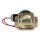 Durable 3/8" Electric Brass Solenoid Valve, 24V DC, with a pressure range up to 115 PSI, perfect for semi-direct lift valve operations in multiple media Durable 3/8" Electric Brass Solenoid Valve, 24V DC, with a pressure range up to 115 PSI, perfect for semi-direct lift valve operations in multiple media