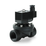 Atlantic Valves PA66 Engineered Plastic, Black Nylon, Lead Free Solenoid Valve with DIN Coil