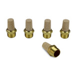 Cone Shaped, Type A Pneumatic Exhaust Muffler - 5 Pack