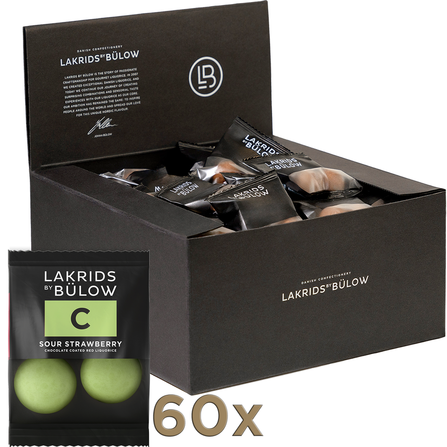 BOX OF MINIS C - SOUR STRAWBERRY - 25.39 OZ