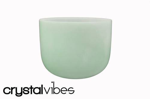 12" Empyrean Emerald Fusion Crystal Singing Bowl