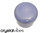 6" Opaque Blue Flourite Fusion Crystal Singing Bowl