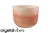 8" Empyrean Coral Fusion Crystal Singing Bowl