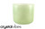 9" Translucent Prehnite Fusion Crystal Singing Bowl