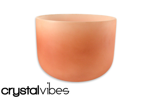 8" Empyrean Sunstone Fusion Crystal Singing Bowl