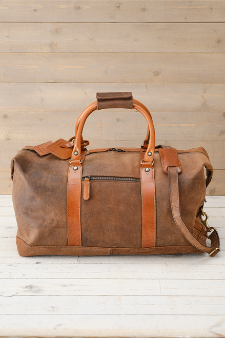 Leather Holdall