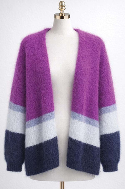 Mohair Cardigan size (M)