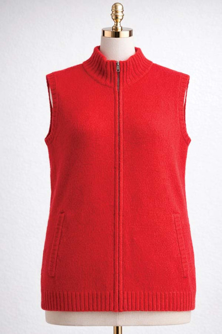 Merino Zip Gilet size (L)