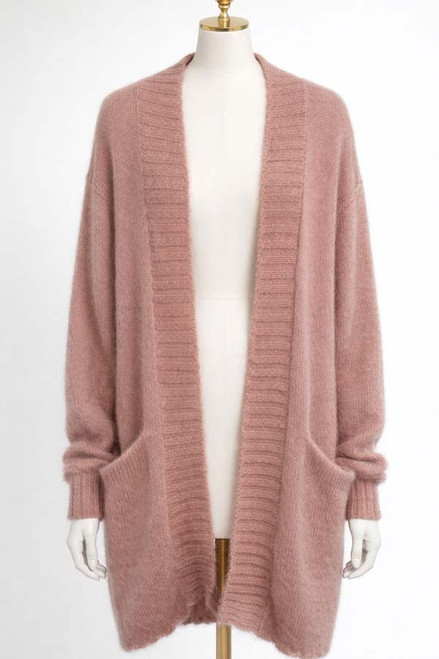 Mohair Longline Cardigan Size (S)