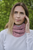 Alpaca Cable Neckwarmer in Blush