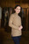 4 Ply Merino Turtle Neck Sweater in Caramel
