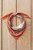 Cashmere Scarf in Paisley Rust