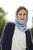 Zig Zag Yashino Snood in Light Denim