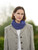 Zig Zag Yashino Snood in Cobalt