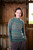 Alpaca Mix Button Turtle Neck Sweater