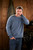 Tibetan Yak Crew Neck in Blue