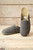 Harris Tweed Mule Slippers in Green Check