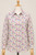 Pansies Liberty Print Shirt size (10)