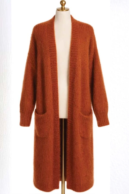 Mohair Coatigan Size (M)