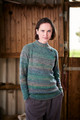 Alpaca Mix Button Turtle Neck Sweater