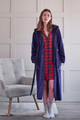 Hooded Fleece Dressing Gown