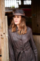 Unisex Wax Trilby Hat