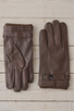 Gents Leather Cuff Gloves