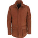 Nubuck Leather Coat