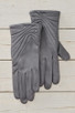 Leather Gloves in Elephant