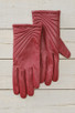 Leather Gloves in Oxblood