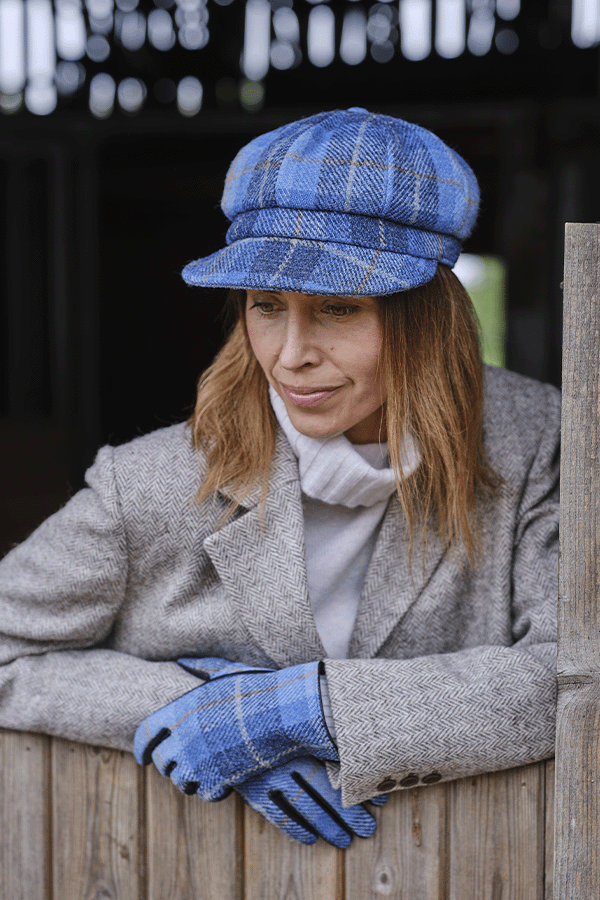 Harris Tweed Baker Boy Cap