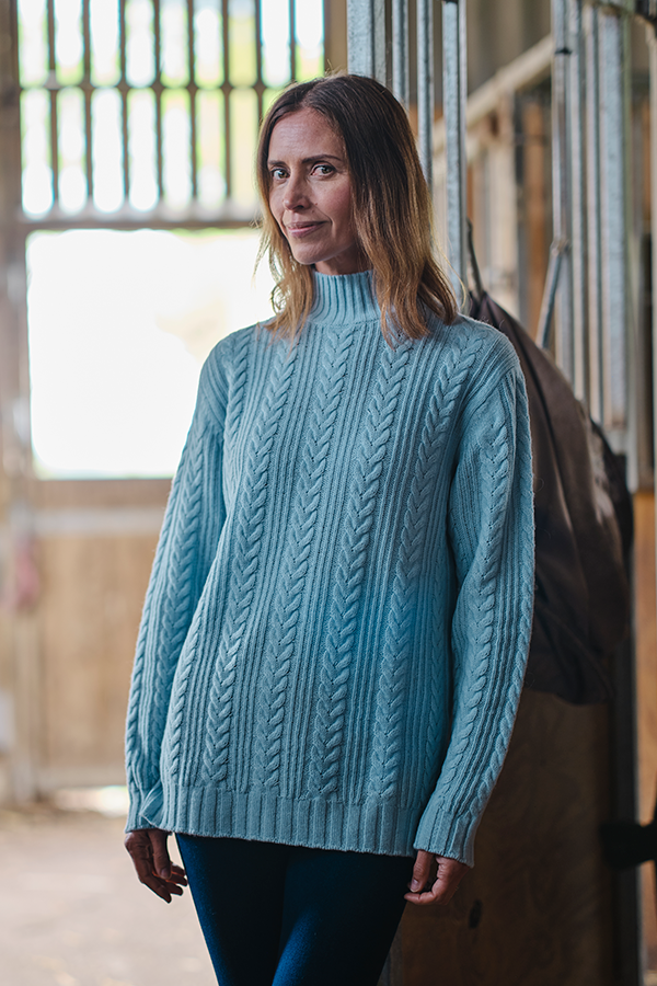 4 Ply Merino Turtle Neck Sweater