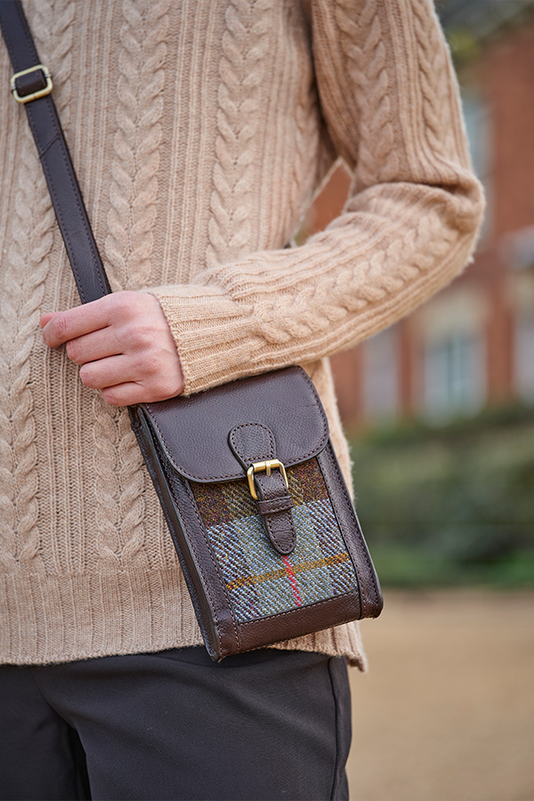 バッグ Harris Tweed HARRIS TWEED 2WAYミニボストンバッグ BRITISH GREEN 翌日出荷