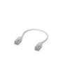 Ubiquiti (UACC-Cable-Patch-EL-C6A-2M-W) Ubiquiti UniFi Premium Patch Cable,2M, White, Ultra-Thin Braided Patch Cable, Designed Optimized 10 GbE Networking