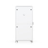Ubiquiti (UACC-Rack-42U-1000-G) Ubiquiti 42U Rack Cabinet,Fully Assembled Floor Rack,Built-In Fans,Removable Panels,Lockable Casters,Optimal Airflow,Heavy-Duty,Easy Equipment Access.