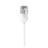 Ubiquiti (UACC-Cable-Patch-Outdoor-C6A-3M-W) Ubiquiti UniFi Premium Patch Cable Outdoor, 3M, White, Ultra-thin, Rugged, Shielded Patch, Designed &Optimized, For 10 GbE networking, 2Yr Warr