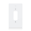 Ubiquiti (UACC-DBL-GB-Plate-W) Ubiquiti Doorbell Lite Gang Box Mounting Plate,Secure Mounting Plate, Installing Doorbell Lite, Flat, Angled Bracket Options, Standard Single-Gang Box