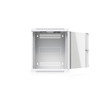Ubiquiti (UACC-Rack-12U-Wall-450-G) Ubiquiti 12U Rack Cabinet,Fully Assembled Wall-Mount Rack,Built-In Fans,Removable Panels,Easy Equipment Access,Space-Efficient Small-Scale Deployments