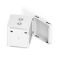 Ubiquiti (UACC-Rack-12U-Wall-SW-P) Ubiquiti 12U Rack Cabinet,Fully Assembled Wall-Mount Rack,Built-In Fans,Removable Panels, Easy Equipment Access,Space-Efficient Small-Scale Deployment