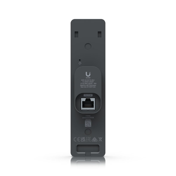 Ubiquiti (UA-G2-Pro-Black) Ubiquiti UniFi Access Reader G2 Professional (BLACK), 2-Way Intercom, Unlock Via NFC or Unifi Identity, IP55 Weather Resistance, Pin Unlock, 2Yr Warr