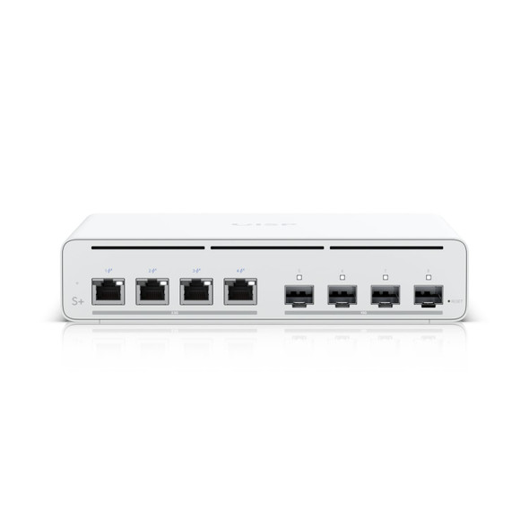 Ubiquiti (USW-Ultra-60W) Ubiquiti Ultra 60W, Compact 8-port Layer 2 GbE PoE Switch, Versatile Mounting, 7 GbE PoE+ Output ports, 1 GbE Port, optiona PoE++ Input, Incl 2Yr Warr